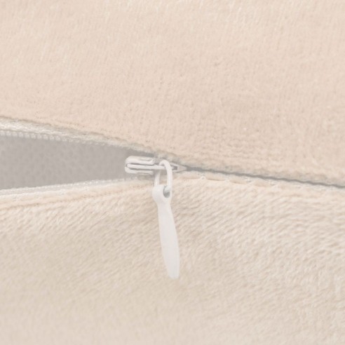 Комплект възглавници, 2 бр., текстил, 45x45 см, белезникави - 3