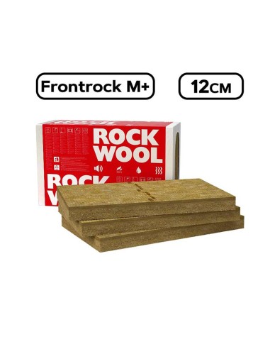 Каменна вата 12см 120×60см Frontrock Max Plus ROCKWOOL