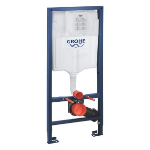 Структура за вграждане 3в1 с квадратен бутон Rapid SL GROHE 2