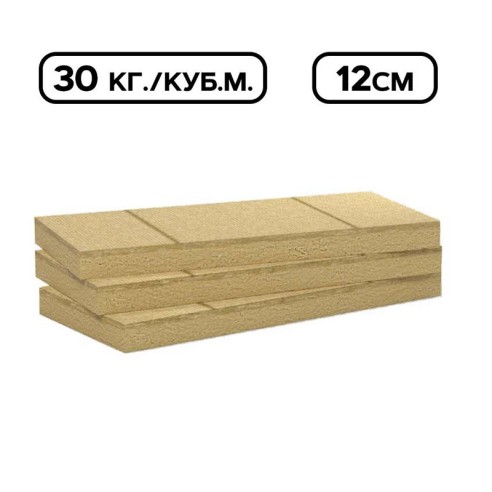 Каменна вата 12см 120×60см Multirock ROCKWOOL