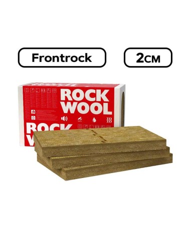 Каменна вата Frontrock 20мм 600x1000мм ROCKWOOL