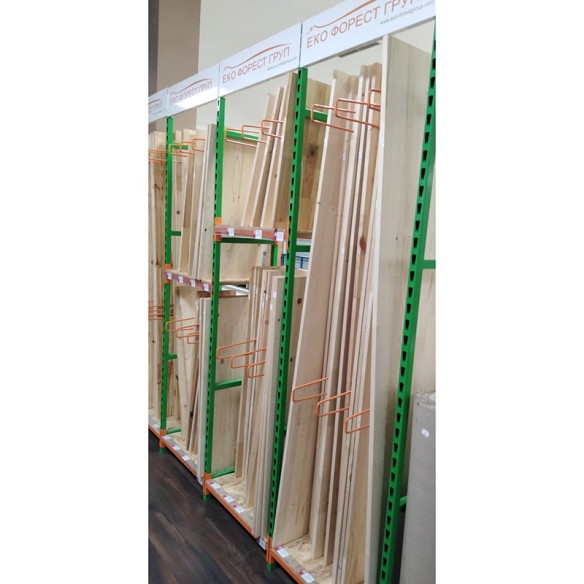 Дървен плот игл. дървесина 200x60x2.8см ЕКО ФОРЕСТ ГРУП