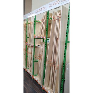 Дървен плот игл. дървесина 80x25x1.8см ЕКО ФОРЕСТ ГРУП 2