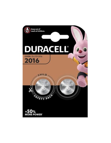 Литиеви батерии DURACELL CR 2016 3V - 2бр. - 1