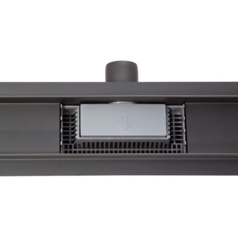 Линеен сифон 600 мм Duplex Next Black BALNEO