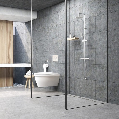 Линеен сифон 800мм One Line Slim BALNEO