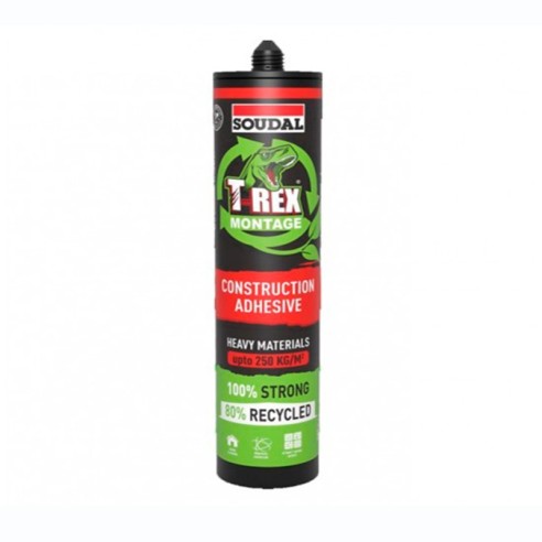 Монтажно лепило бяло тежки материали T-Rex Green SOUDAL/157454 - 1