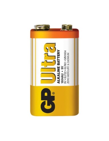 Алкална батерия GP ULTRA 1604AU 9V 215mAh - 1