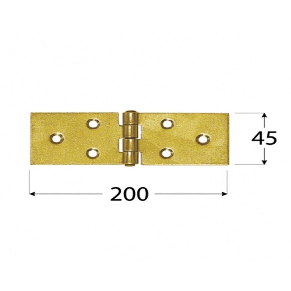 Панта Z 200х45х1.5 мм DOMAX