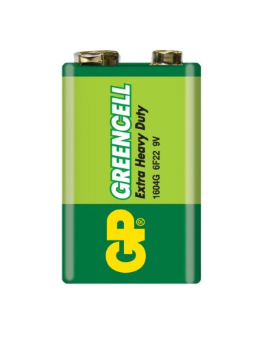 Цинкова батерия GP Greencell 6F22 9V - 1