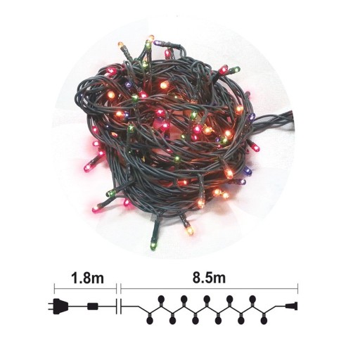 Гирлянд 200 разноцветни RICE /оризови/ лампички 8.5м ENIGMA - 1
