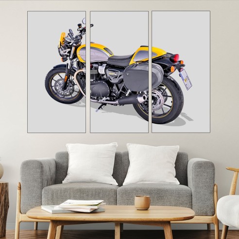 Мотциклет Триумф - картина пано за стена - 2