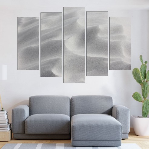 Бели пясъчни дюни - картина пано за стена - 3