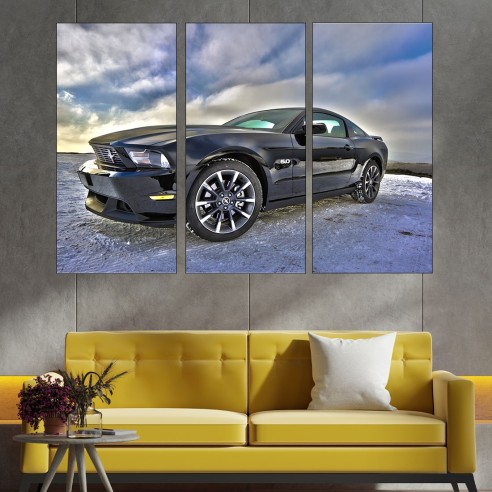 Форд Мустанг - картина пано за стена - 2
