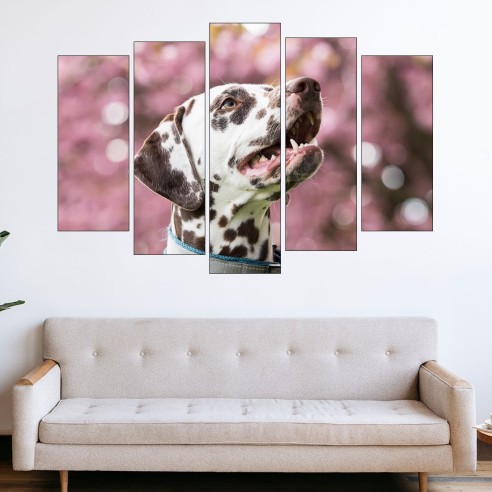 Портрет на далматинец - картина пано за стена - 3