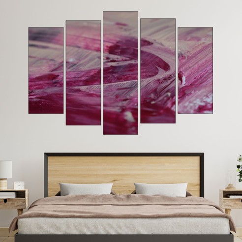 Картина на смесени цветове - картина пано за стена - 3