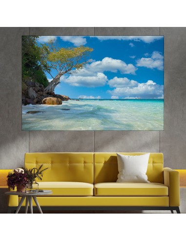 Слънчев бряг в Тайланд - картина пано за стена - 1