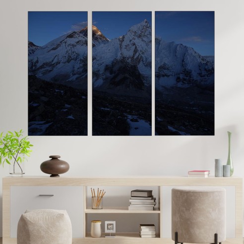 Залез над Еверест - картина пано за стена - 2