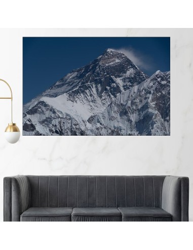 Връх Еверест в Хималаите - картина пано за стена - 1