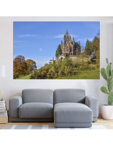 Замък в Германия - картина пано за стена - 1