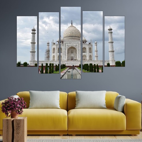 Двореца Тадж Махал - картина пано за стена - 3