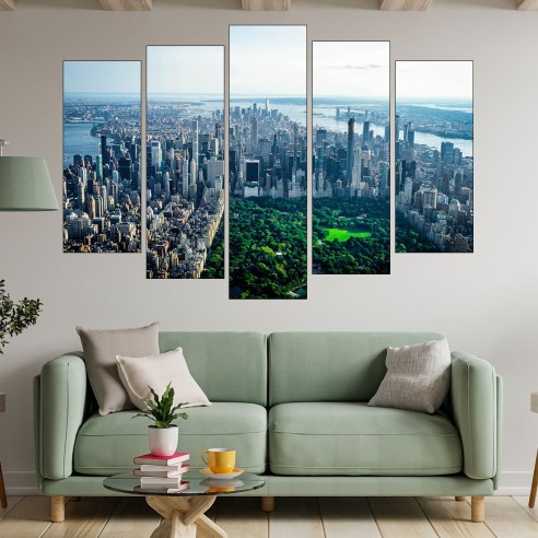 Сентръл Парк - Ню Йорк - картина пано за стена - 3