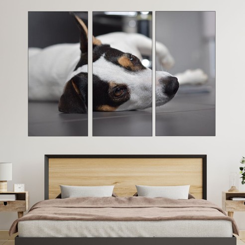 Легнал Джак Ръсел  - картина пано за стена - 2