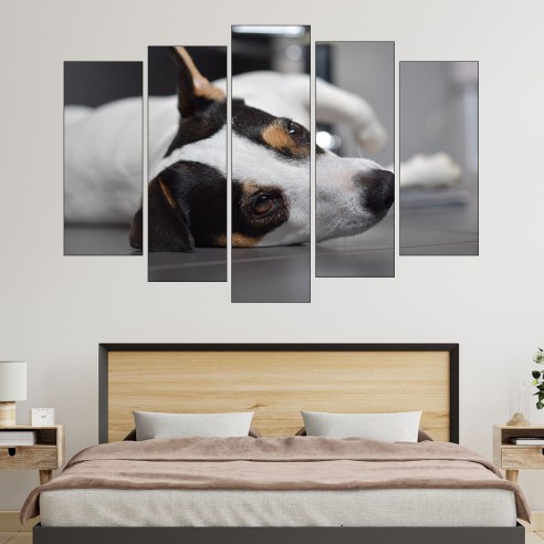 Легнал Джак Ръсел  - картина пано за стена - 3