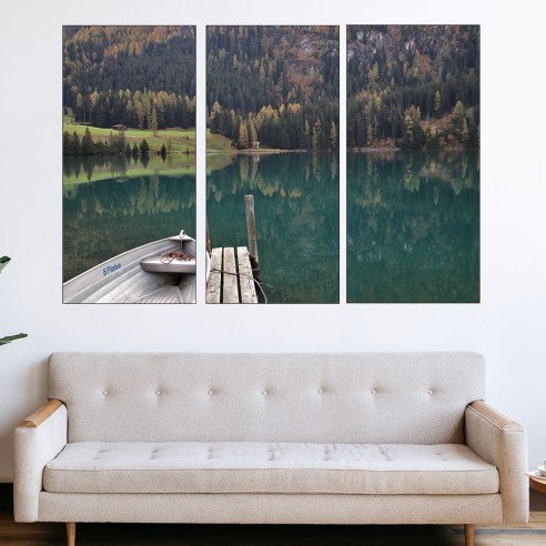 Портрет на кафяво домашно куче  - картина пано за стена - 2