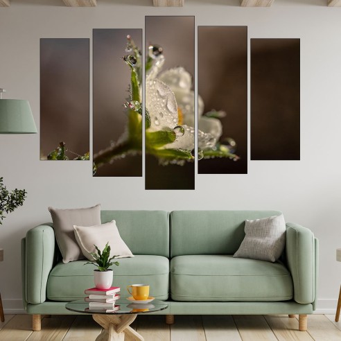 Сутрешна роса - картина пано за стена - 3