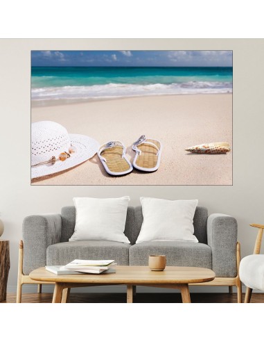 На плаж в Карибите - картина пано за стена - 1