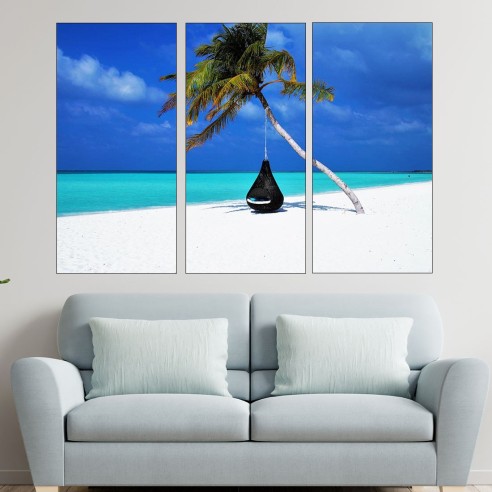 Катинар-сърце с ключ - картина пано за стена - 2