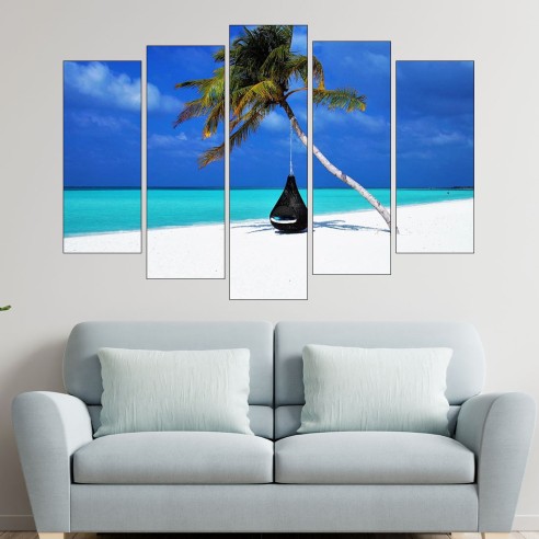 Катинар-сърце с ключ - картина пано за стена - 3