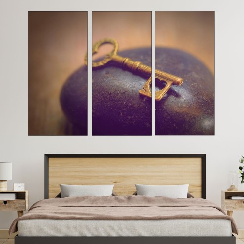 Ключ към сърцето - картина пано за стена - 2