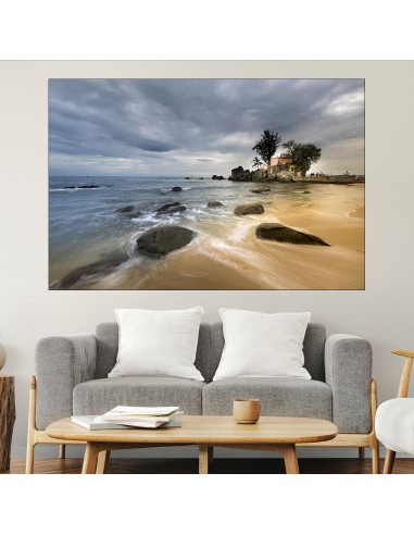 Каменист плаж на остров Фукок - картина пано за стена - 1