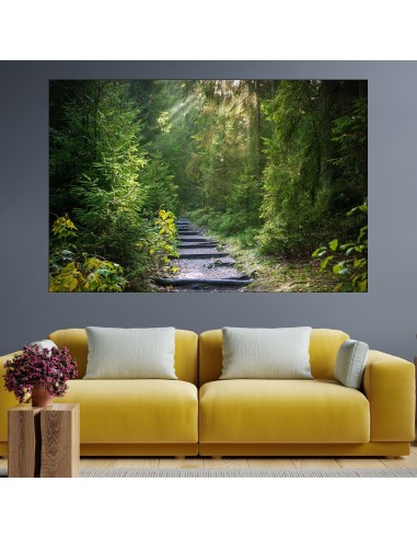 Живописна горска пътека - картина пано за стена - 1