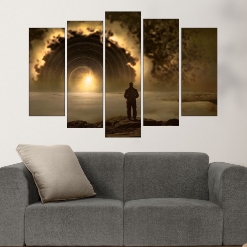 Поглед в бъдещето - картина пано за стена - 3