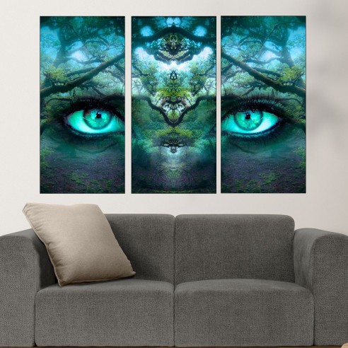 Горски очи - картина пано за стена - 2