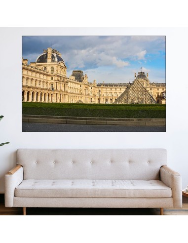 Лувъра в Париж - картина пано за стена - 1