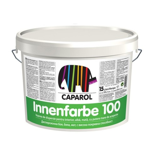 Боя интериорна бяла innenfarbe 100 2,5 л caparol - 1