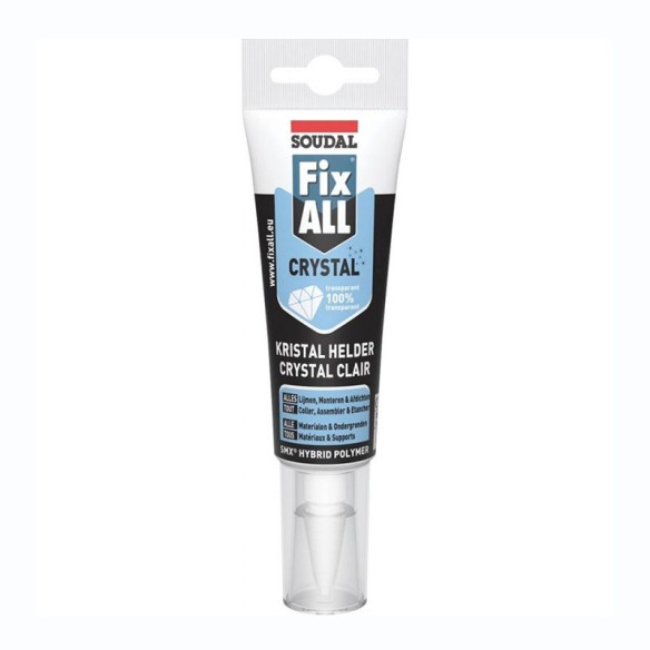 Лепило Fix All прозрачно 125мл SOUDAL/134134 - 1