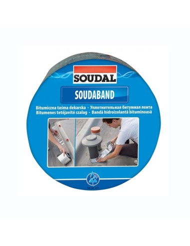 Уплътнителна лента 30см x 10м Soudaband графит SOUDAL/108140 - 1