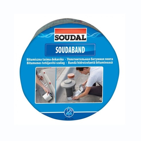 Уплътнителна лента 30см x 10м Soudaband графит SOUDAL/108140 - 1