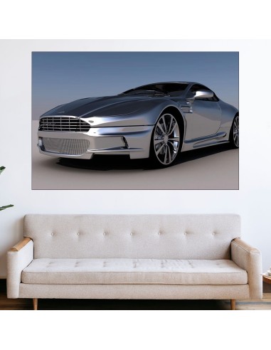 Aston Martin - спортна кола - картина пано за стена - 1