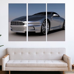 Aston Martin - спортна кола - картина пано за стена - 1 2
