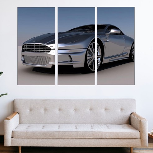 Aston Martin - спортна кола - картина пано за стена - 2