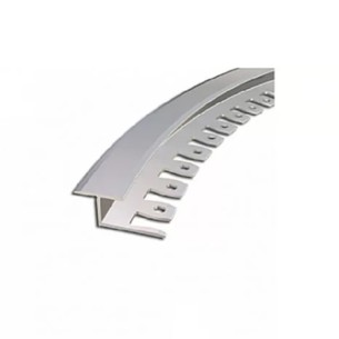 Т-образна преходна лайстна алуминий 16мм 250см ZIC-ZAC - 1