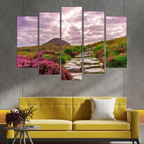 Парк в Ирландия - картина пано за стена - 3