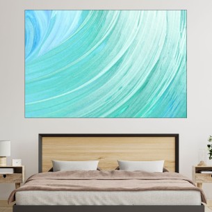 Син фон текстура - картина пано за стена - 1