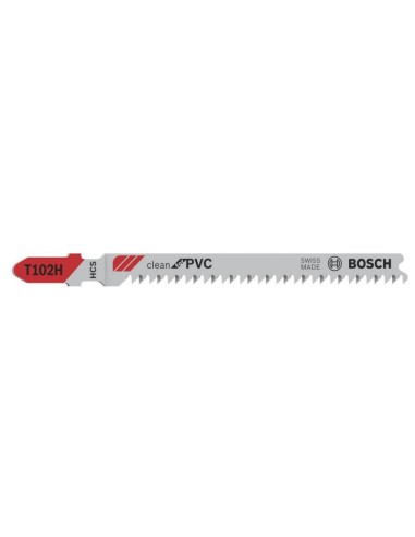 Нож за прободен трион за PVC 100 мм T 102 H BOSCH - 1